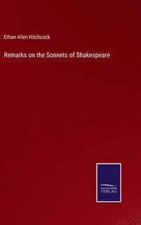 bokomslag Remarks on the Sonnets of Shakespeare