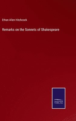 Remarks on the Sonnets of Shakespeare 1