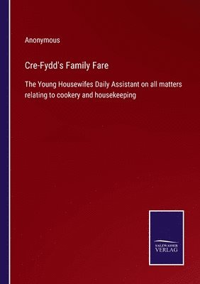 Anonymous - Cre-Fydd's Family Fare, Häftad
