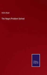 bokomslag The Negro Problem Solved