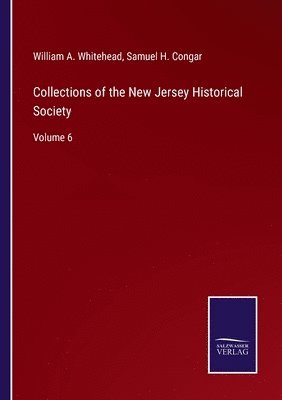 bokomslag Collections of the New Jersey Historical Society