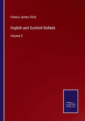 English and Scottish Ballads 1