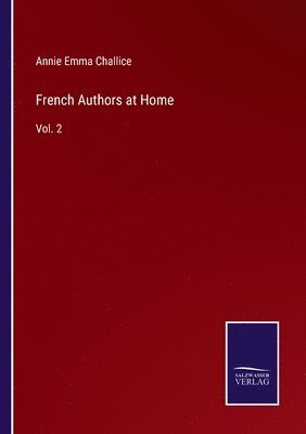 French Authors at Home 1