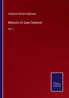 bokomslag Memoirs of Jane Cameron