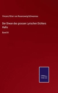 bokomslag Der Diwan des grossen Lyrischen Dichters Hafis