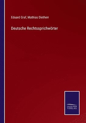 Deutsche Rechtssprichwrter 1