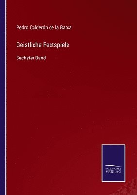 bokomslag Geistliche Festspiele