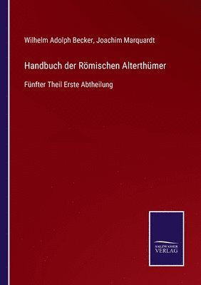 bokomslag Handbuch der Rmischen Alterthmer