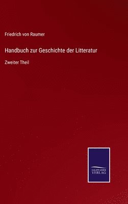 bokomslag Handbuch zur Geschichte der Litteratur