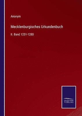 bokomslag Mecklenburgisches Urkundenbuch