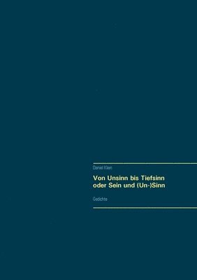 Daniel Klein - Von Unsinn bis Tiefsinn oder Sein und (Un-)Sinn, Häftad