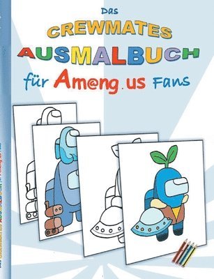 bokomslag Crewmates Ausmalbuch für Am@ng.us Fans