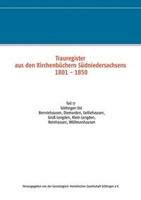 bokomslag Trauregister aus Kirchenbüchern Südniedersachsens 1801 - 1850