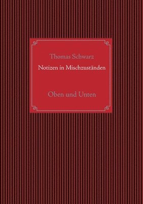 Thomas Schwarz - Notizen in Mischzuständen, Häftad