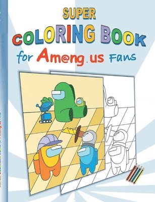 Super Coloring Book for Am@ng.us Fans 1