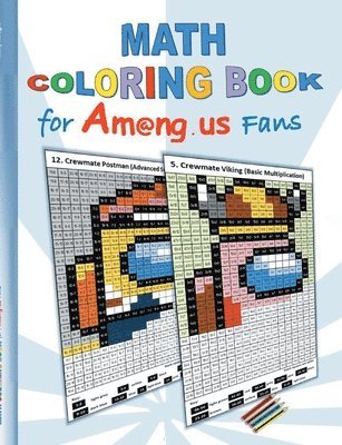 Math Coloring Book for Am@ng.us Fans 1