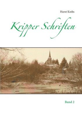 bokomslag Kripper Schriften