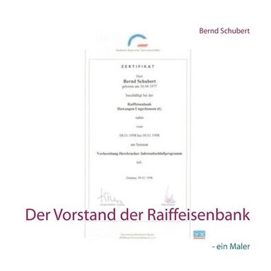 bokomslag Vorstand der Raiffeisenbank