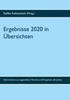 bokomslag Ergebnisse 2020 in Übersichten