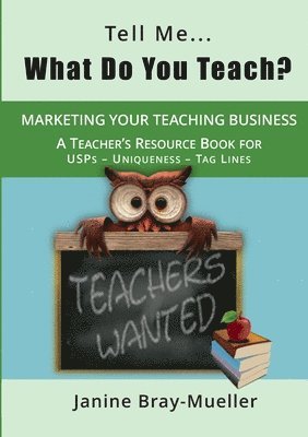 Tell Me... What Do You Teach? 1