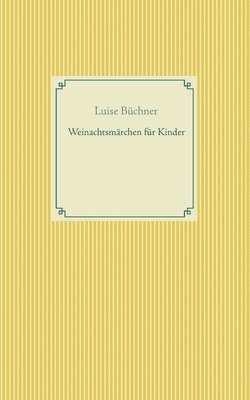 bokomslag Weinachtsmrchen fr Kinder