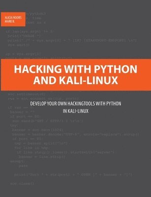 bokomslag Hacking with Python and Kali-Linux