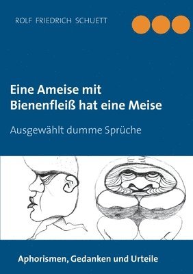 bokomslag Eine Ameise mit Bienenflei hat eine Meise