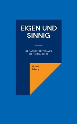 bokomslag Eigen und sinnig