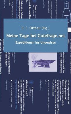 bokomslag Meine Tage bei Gutefrage.net