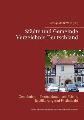 Heinz Duthel, Group Mediawire (Eu), Group MediaWire (EU) - Städte und Gemeinde Verzeichnis Deutschland, Häftad