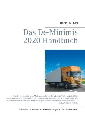 Das De-Minimis 2020 Handbuch 1