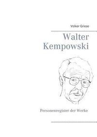 bokomslag Walter Kempowski