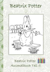 bokomslag Beatrix Potter Ausmalbuch Teil 5 ( Peter Hase )