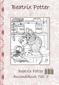 bokomslag Beatrix Potter Ausmalbuch Teil 7 ( Peter Hase )