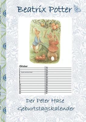 bokomslag Der Peter Hase Geburtstagskalender