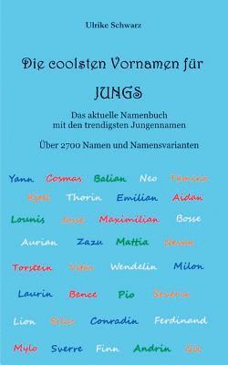 Ulrike Schwarz - 2700 coolsten Vornamen für Jungs - Das aktuelle Namenbuch mit den trendigsten Jungennamen, Häftad