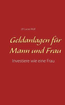 Geldanlagen für Mann und Frau 1