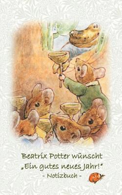 Beatrix Potter wnscht &quot;Ein gutes neues Jahr!&quot; Notizbuch ( Peter Hase ) 1