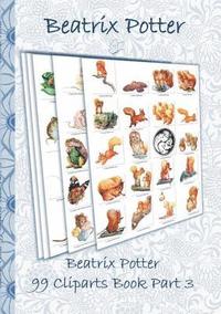 bokomslag Beatrix Potter 99 Cliparts Book Part 3 ( Peter Rabbit )
