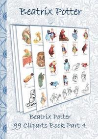 bokomslag Beatrix Potter 99 Cliparts Book Part 4 ( Peter Rabbit )