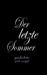 bokomslag letzte Sommer