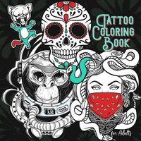 bokomslag Tattoo Coloring Book for Adults