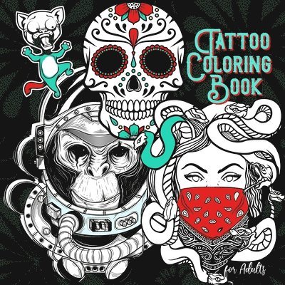 Tattoo Coloring Book for Adults 1