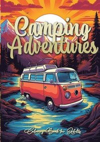 bokomslag Camping Adventures Grayscale Coloring Book for Adults