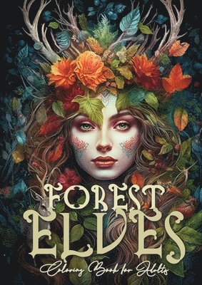 Forest Elves Coloring Book for Adults 1