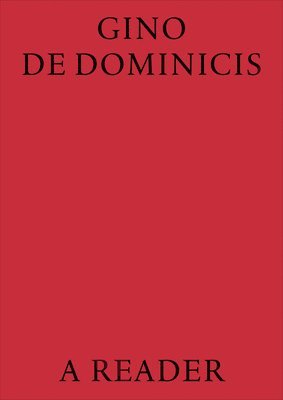bokomslag Gino De Dominicis
