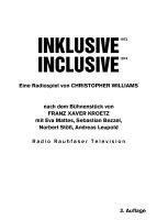 Christopher Williams. Inklusive 1972 / Inclusive 1972. Eine Radiospiel nach dem Bühnenstück von Franz Xaver Kroetz. 1