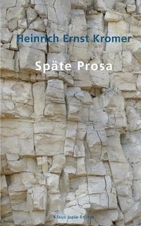 bokomslag Späte Prosa