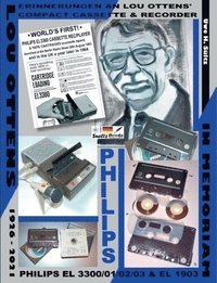 bokomslag Erinnerungen an Lou Ottens' Compact Cassette & Recorder PHILIPS EL 3300/01/02/03