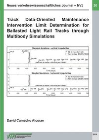 bokomslag Track Data-Oriented Maintenance Intervention Limit Determination for Ballasted Light Rail Tracks through Multibody Simulations